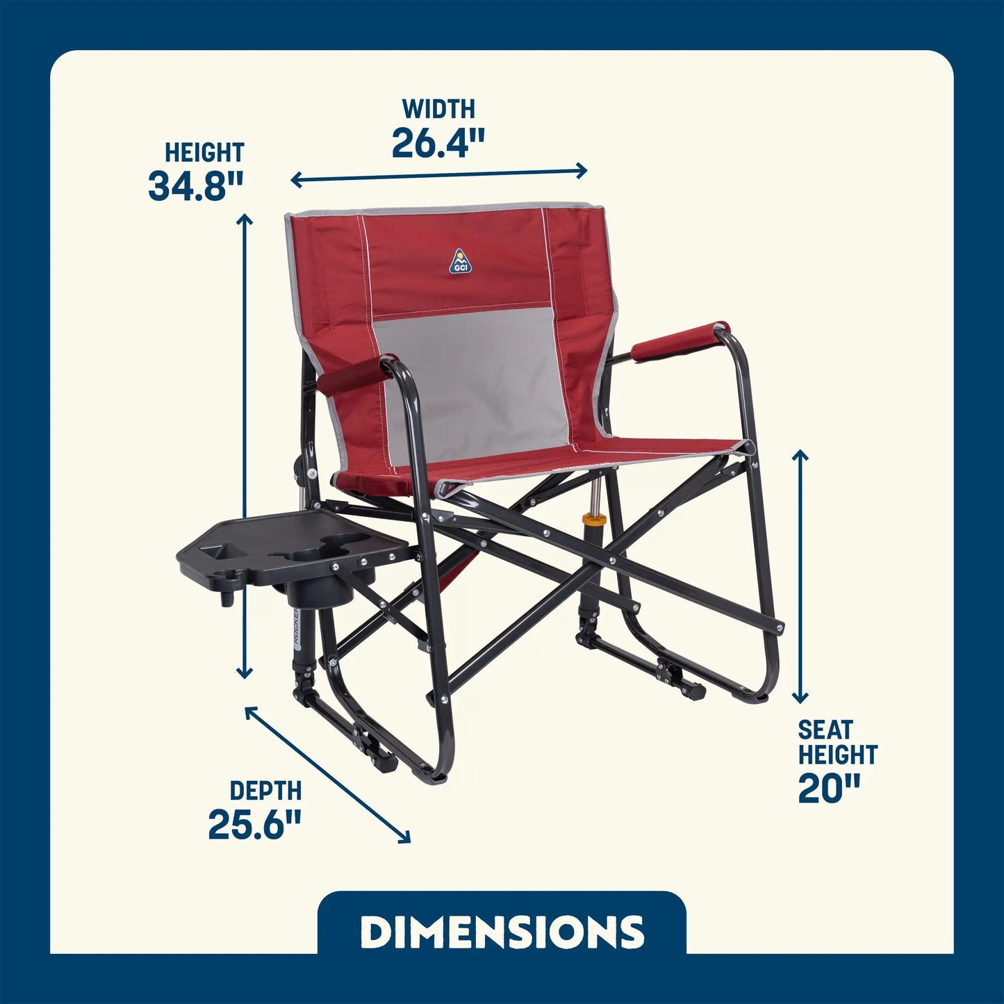 Freestyle Rocker XL™ with Side Table